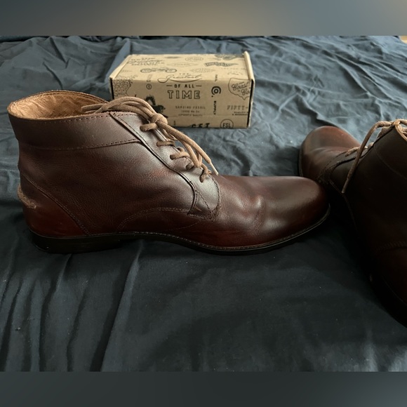 Fossil mens brown leather Boots size 12. Very rare. - Picture 11 of 11